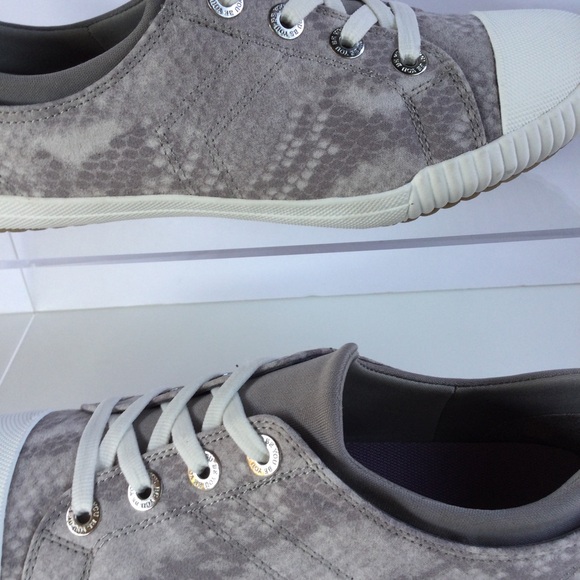 Dr. Scholls Jam Session Slip Ons 7.5 Gray white Lightweight - Picture 6 of 7